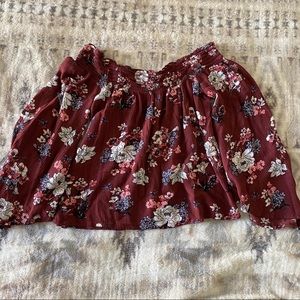 Floral Off the Shoulder Blouse